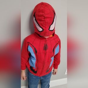 Spider-Man Sweatshirt Costume Hoodie - kids size XS